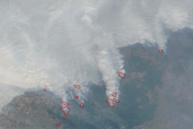 Fires and Smoke in Russia