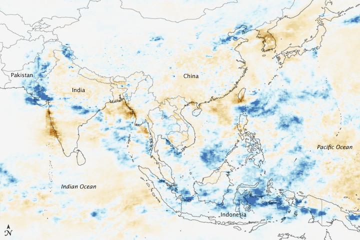 Unusually Intense Monsoon Rains