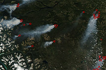Fires in British Columbia, Canada