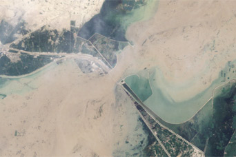 Flooding near Kashmor, Pakistan - related image preview