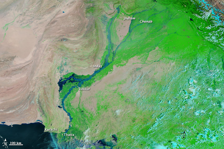 Flooding in Southern Pakistan