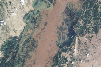 Flooding on the Chenab River, Pakistan - related image preview
