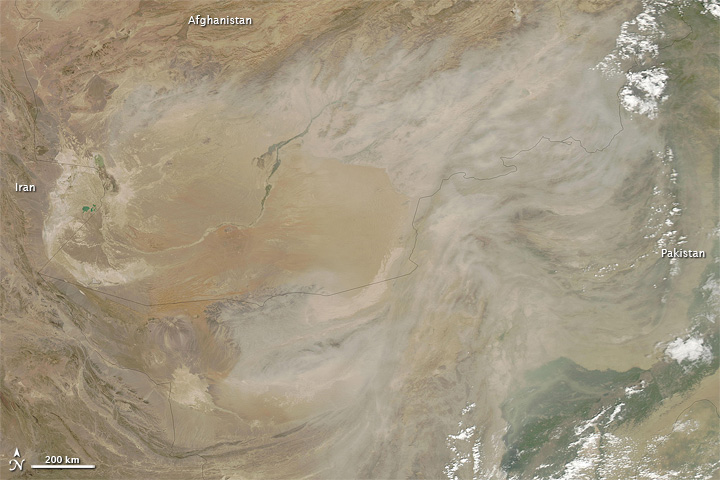 Dust Storm in Afghanistan and Pakistan - related image preview