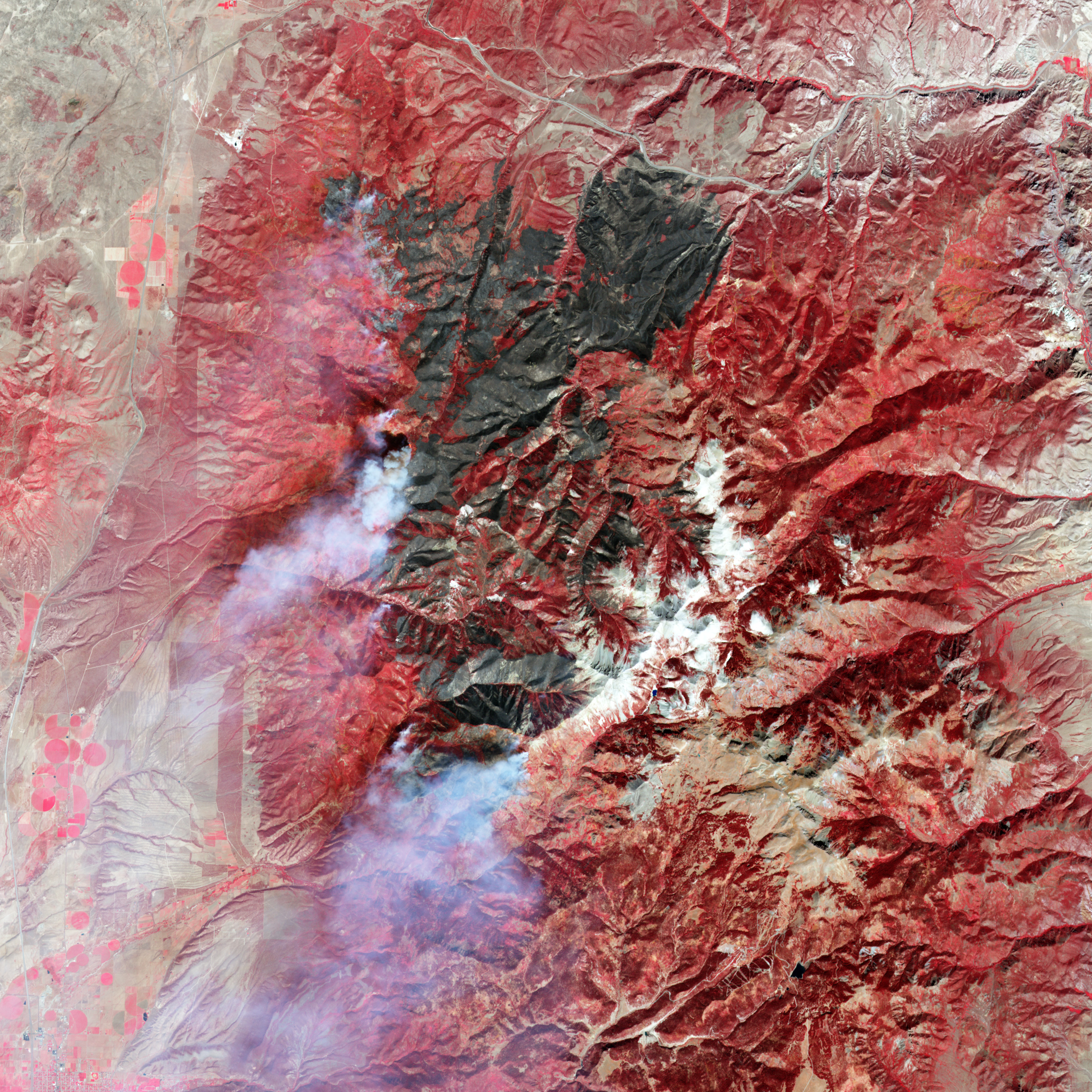 Twitchell Canyon Fire, Utah - related image preview