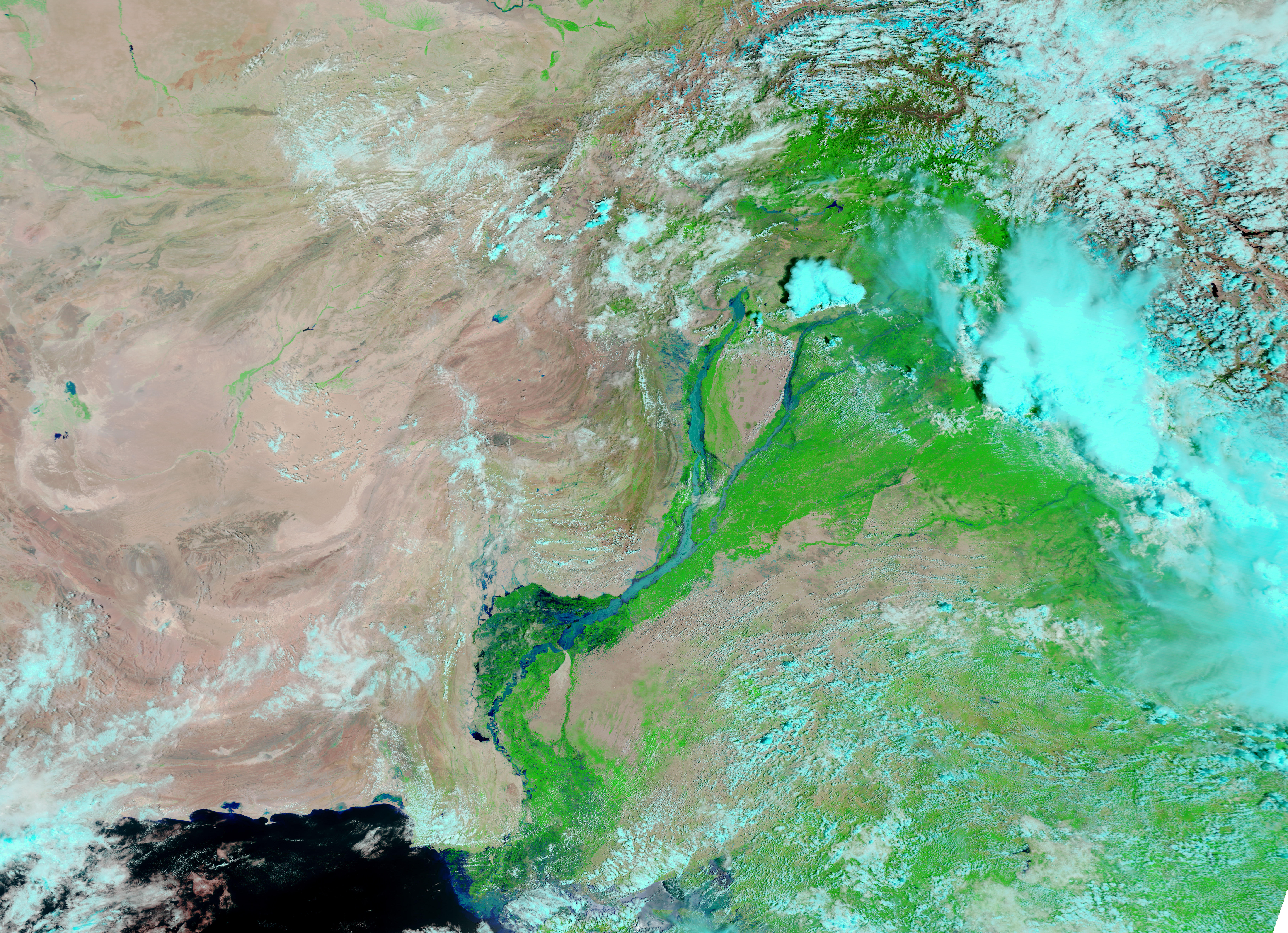 Flood Lake Lingers in Pakistan - related image preview