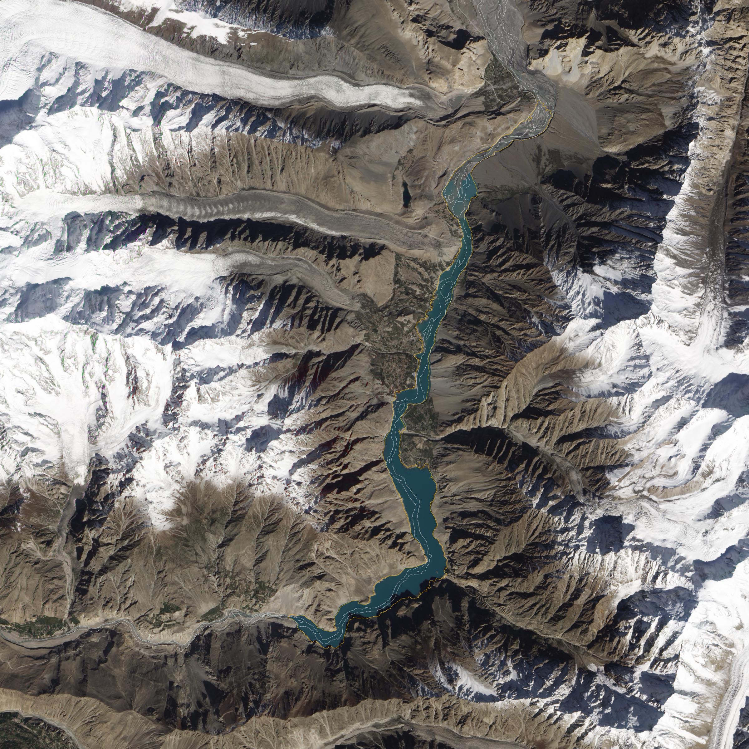 Landslide Lake in Northwest Pakistan - related image preview