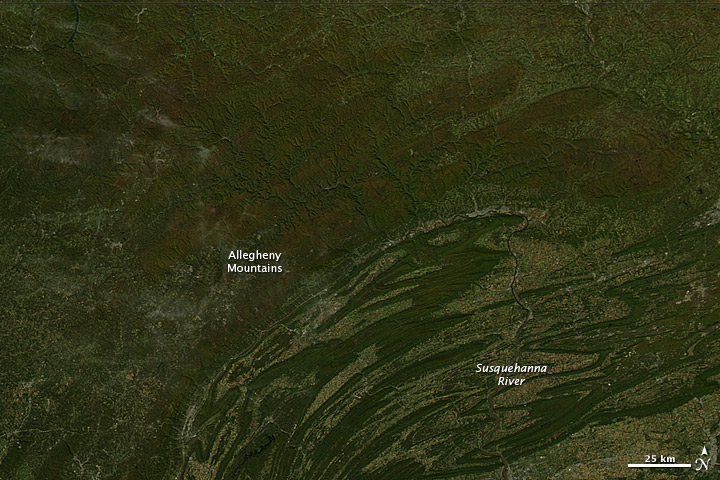 Fall Colors in the Allegheny Mountains - related image preview