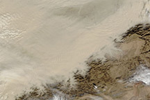 Taklimakan Desert Dust Storm