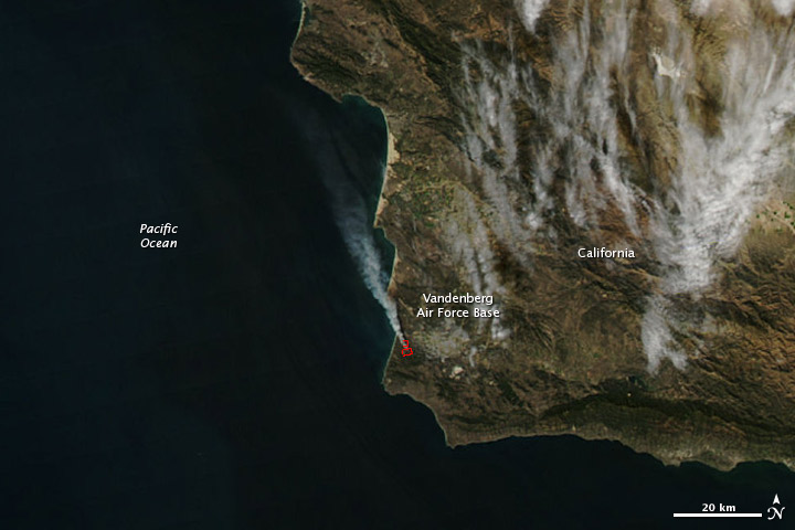 Fire near Vandenberg Air Force Base - related image preview