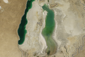 The Shrinking Aral Sea Recovers - related image preview
