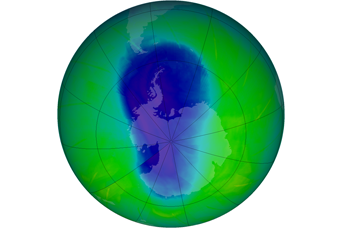 Wandering Ozone Hole in November 2009 - related image preview