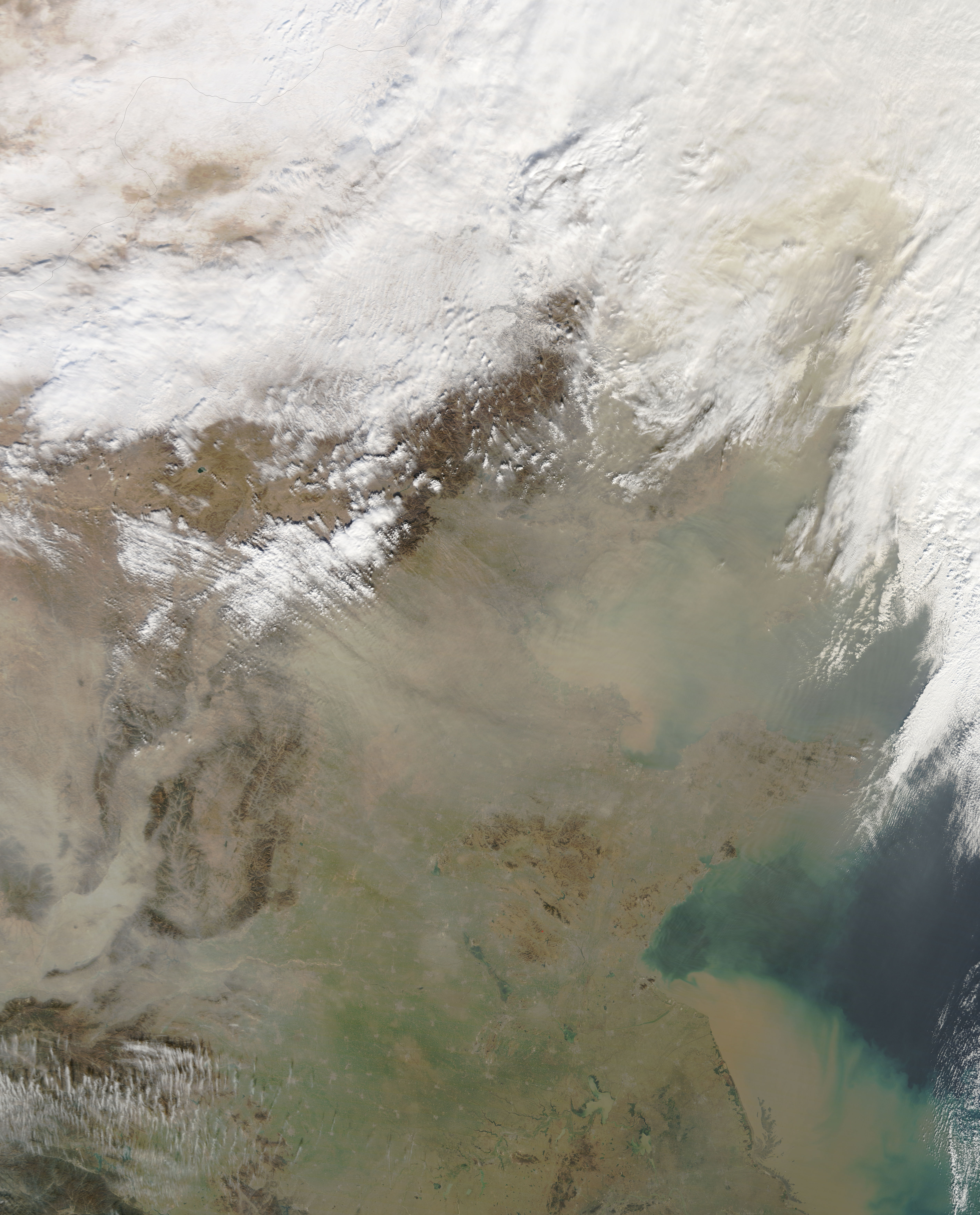 Dust Storm in Eastern China - related image preview