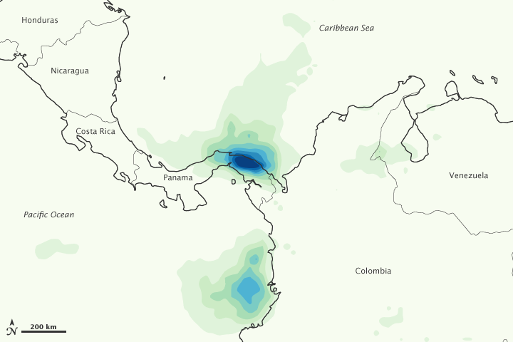 Heavy Rains in Central and South America