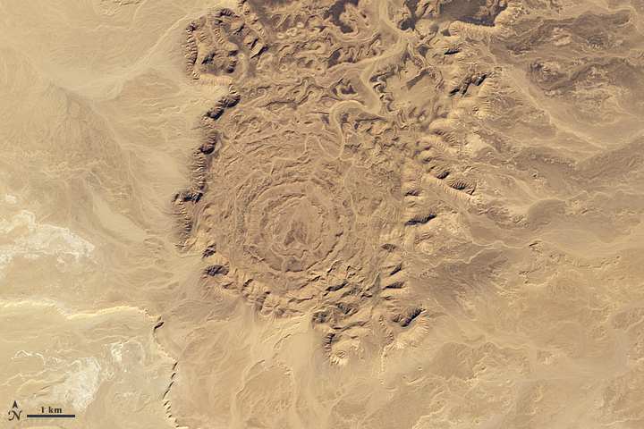 Tin Bider Crater, Algeria