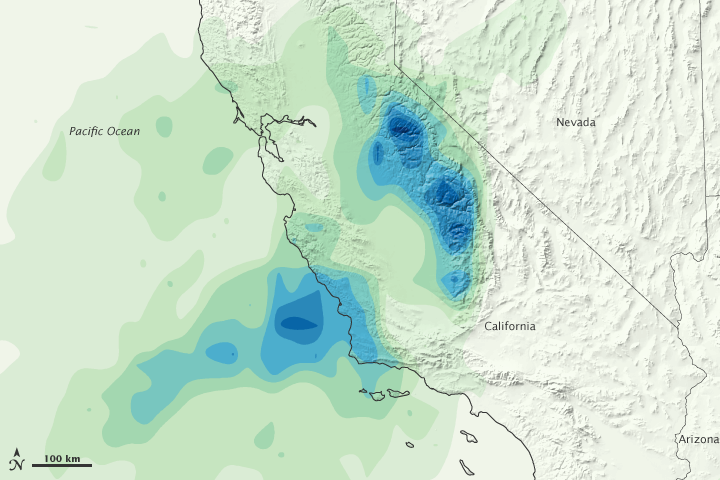 Heavy Rains Soak California