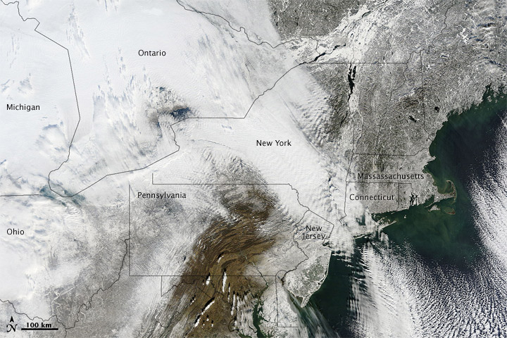 Winter Storm in the Northeastern United States