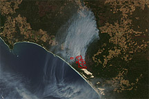 Fire in Western Australia