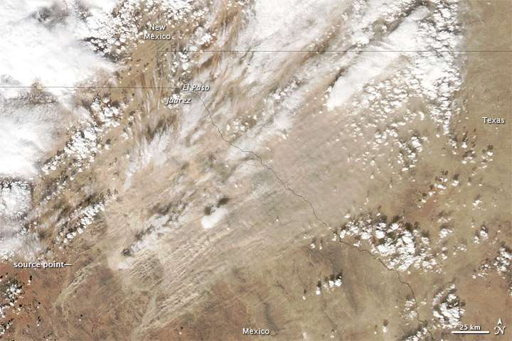 Dust Storm in Northern Mexico - related image preview