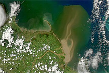 Heavy Sediment along the Queensland Coast