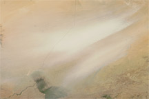 Dust across Central Africa