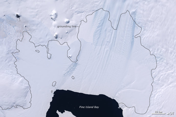 Channel Beneath Pine Island Glacier - related image preview