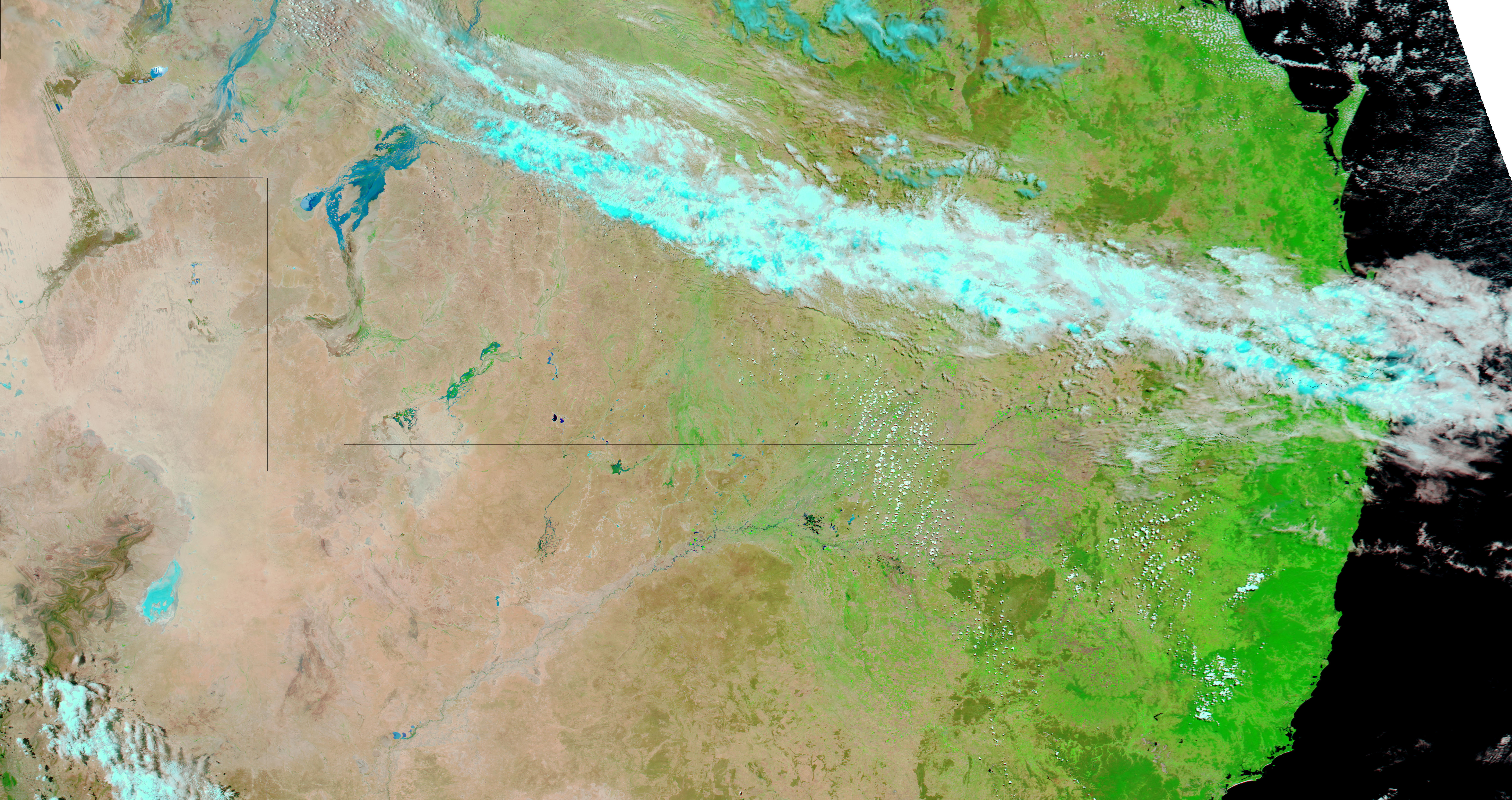 Flooding in the Australian Interior - related image preview