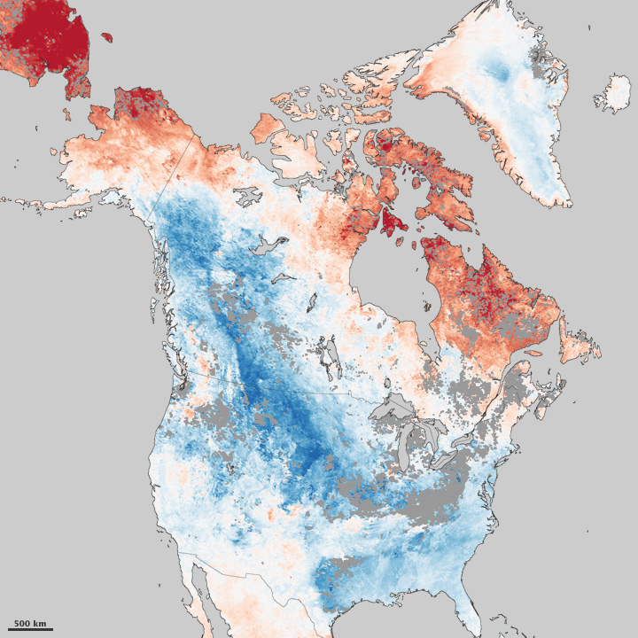 Arctic Oscillation Chills North America, Warms Arctic