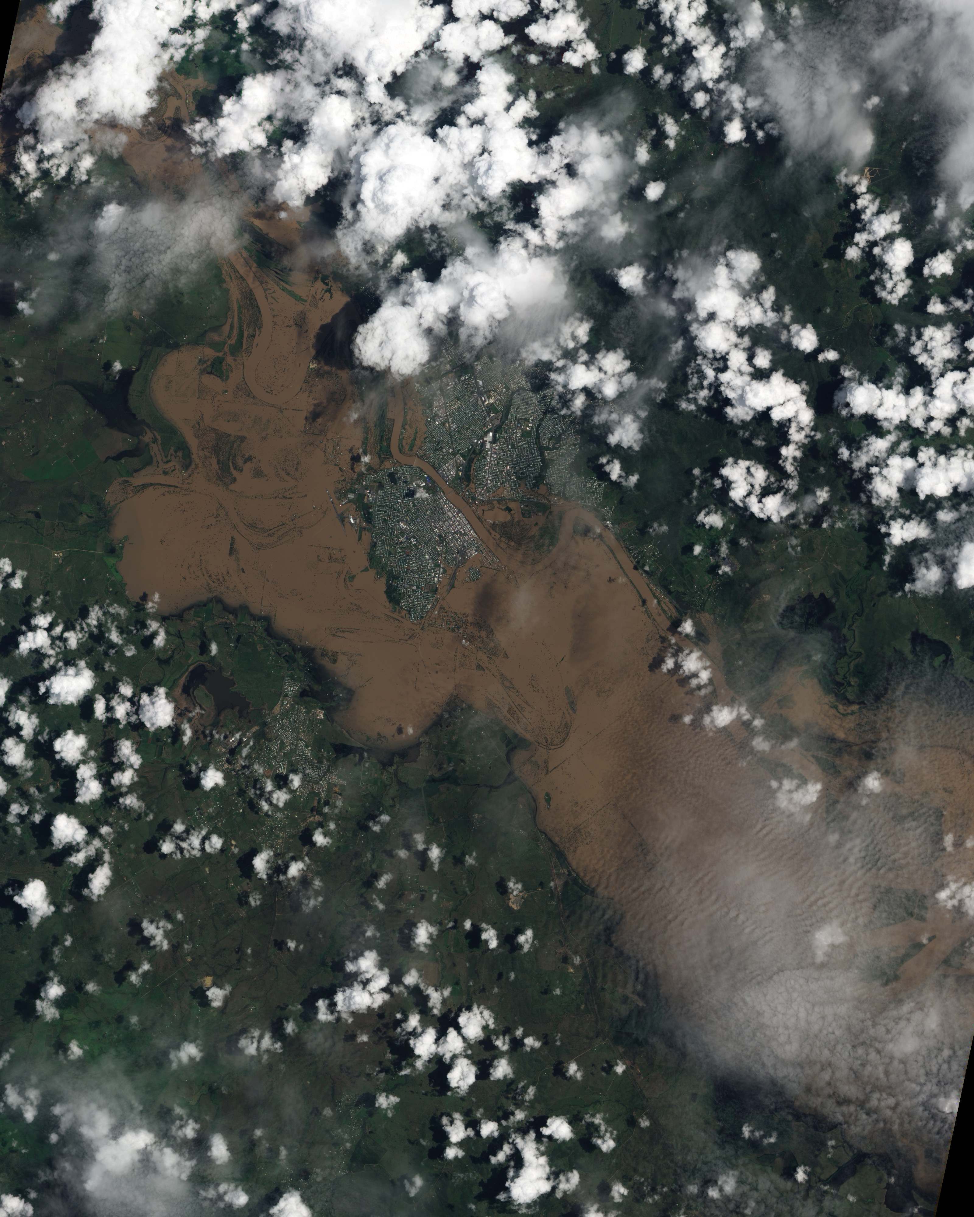 Receding Flood Waters around Rockhampton, Queensland - related image preview