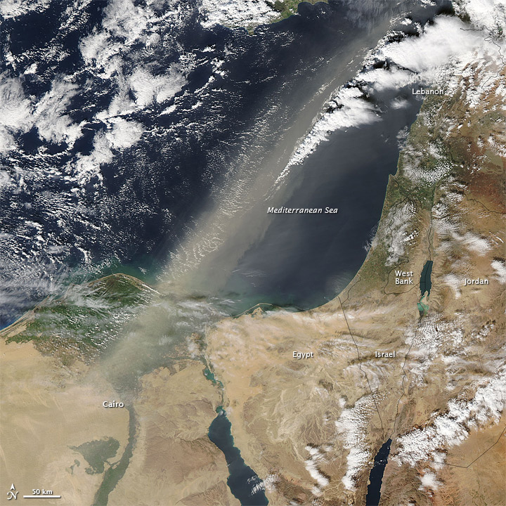 Dust Storm in Egypt