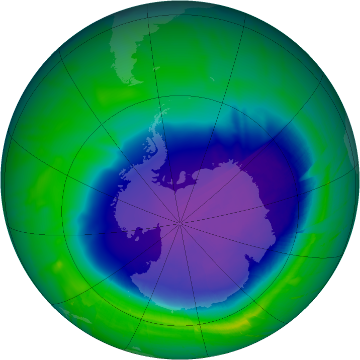 Ozone Hole through the years - related image preview