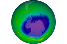 Ozone Hole through the years - selected image