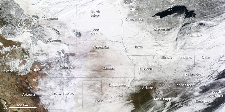Historic Winter Storm Moves Across the U.S.