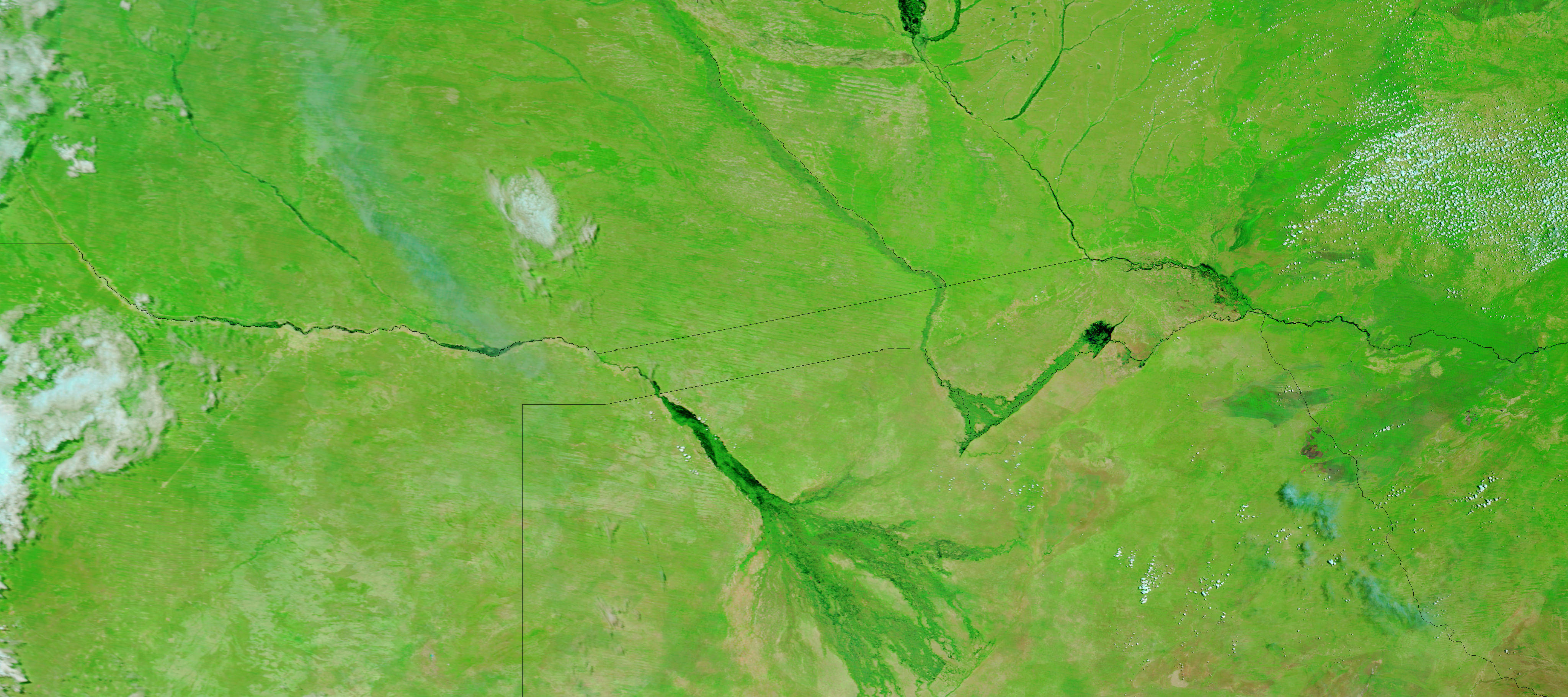 Flooding in Caprivi, Namibia - related image preview