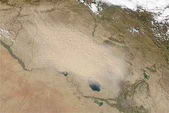 Dust Travels from Iraq to Iran - related image preview