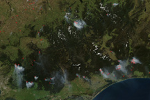 Fires in Southeastern Australia