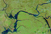 High Waters along the Ohio and Mississippi Rivers