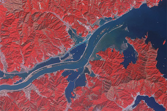 Flooding along the Kitakami River, Japan - related image preview