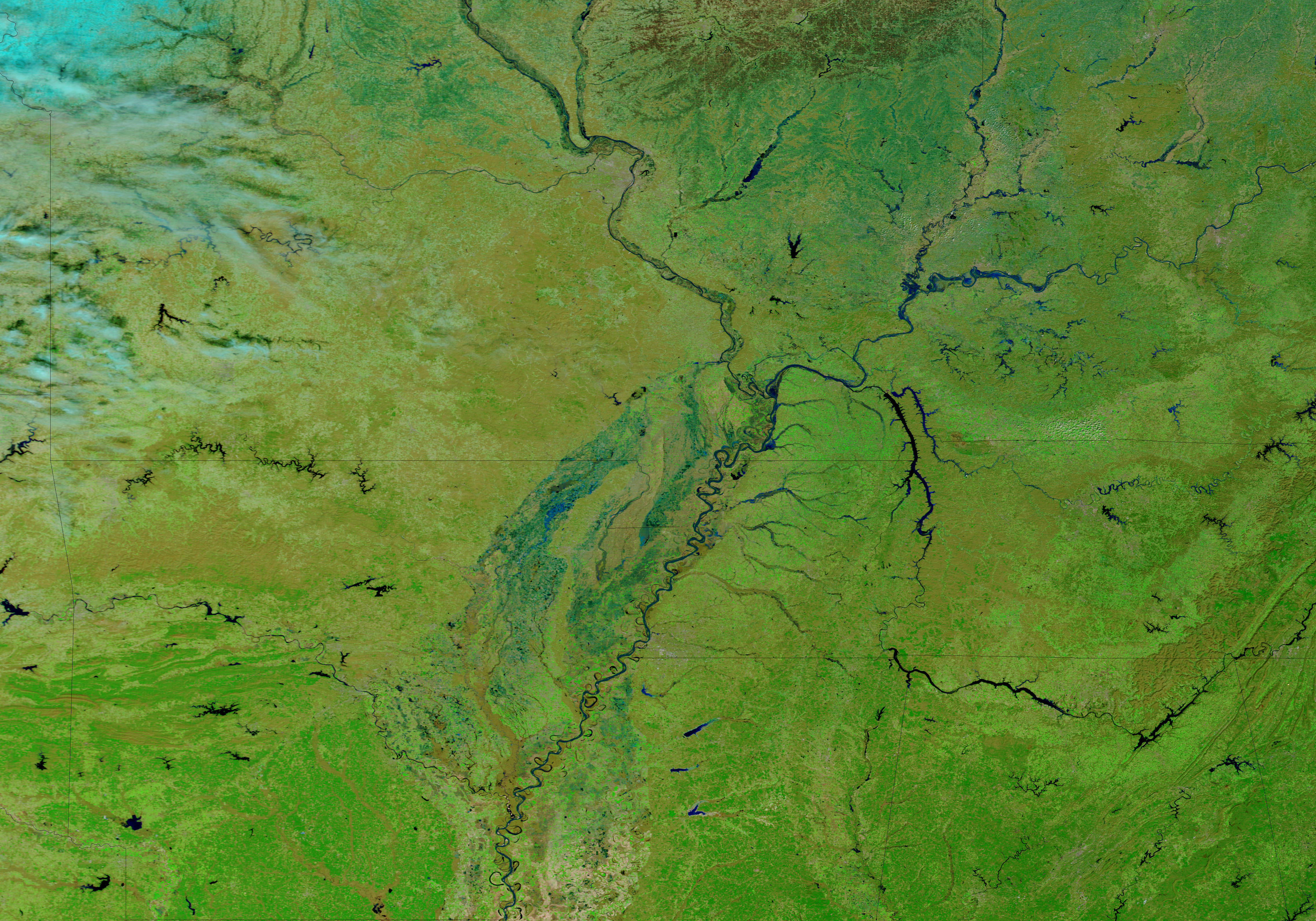 Rising Waters on the Mississippi River - related image preview