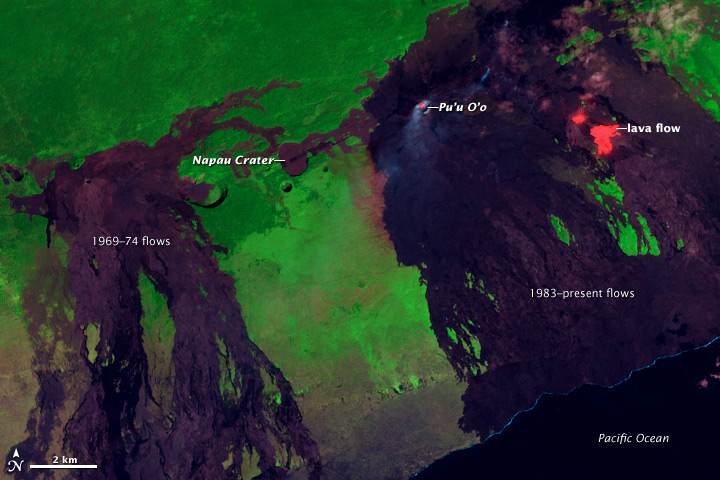 Volcanic Activity at Kilauea