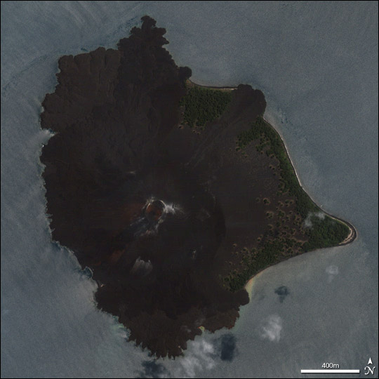 Closeup of Anak Krakatau - related image preview