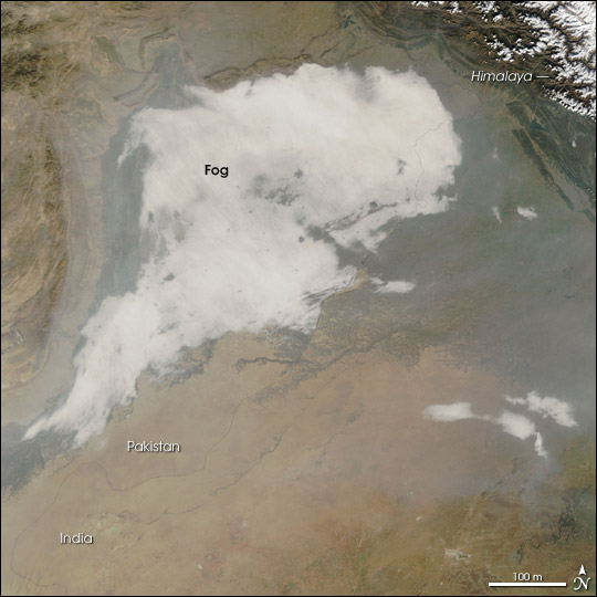 Fog Blankets Pakistan