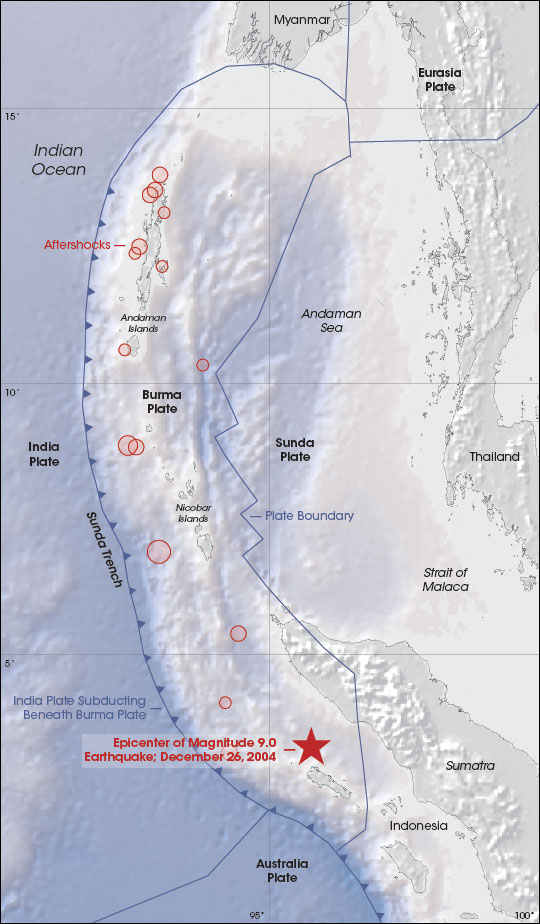 Earthquake Spawns Tsunamis - related image preview