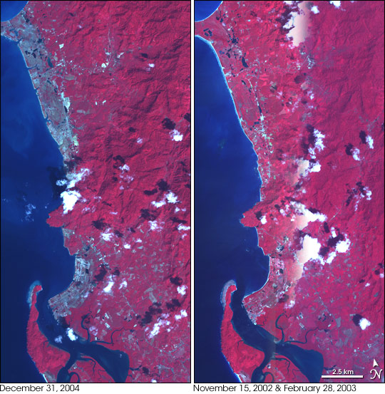 Tsunami Damage In Thailand