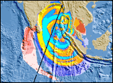 Satellites Map Tsunami Wave Height - selected image