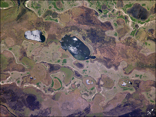 IberÃ¡ Swamp Topography, NE Argentina