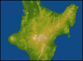 Topography of New Zealand