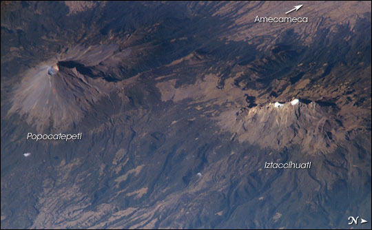 Popocatepetl and Iztaccíhuatl Volcanoes, Mexico - related image preview