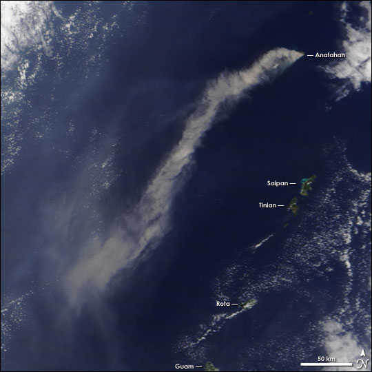 Eruption of Anatahan