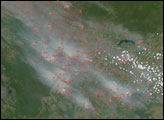 Fires in Central America