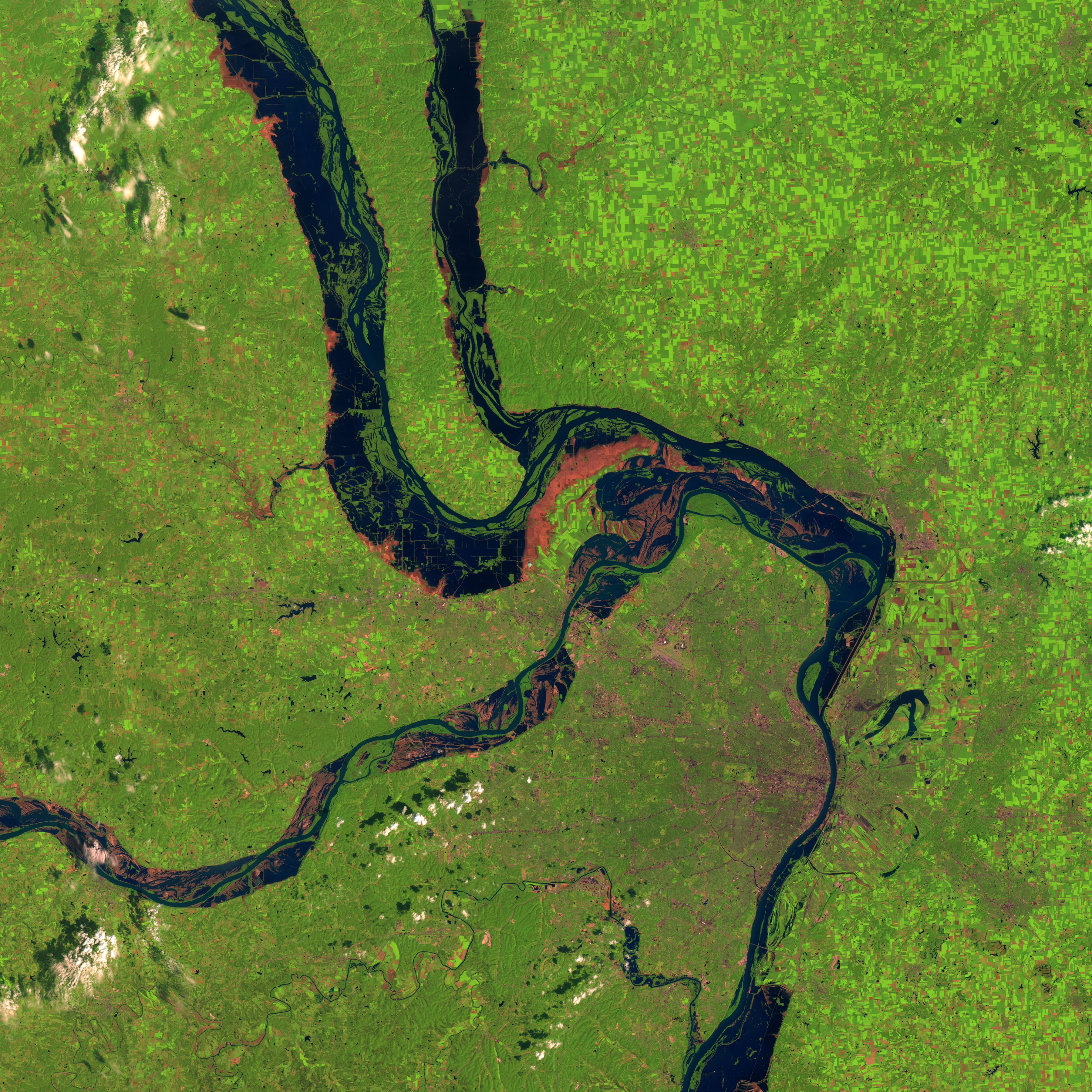 Great Flood of the Mississippi River, 1993 - related image preview